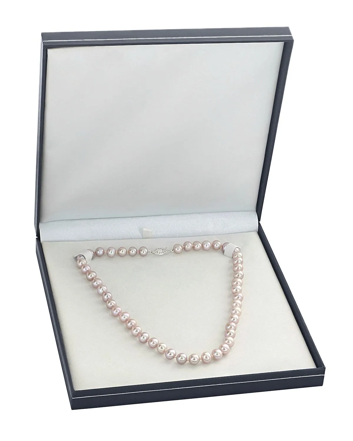 10.5-11.5mm Peach Freshwater Pearl Necklace - AAA Quality