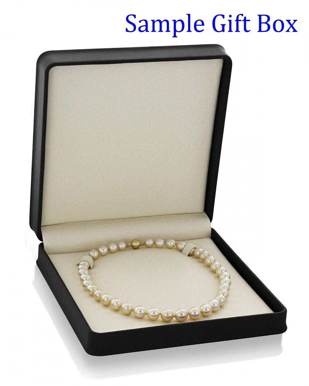 8-10mm Golden South Sea Pearl Necklace - AAAA Quality