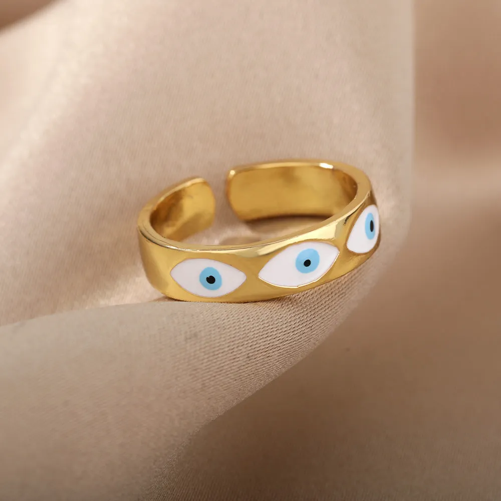 All Eyes On me Ring - Gold