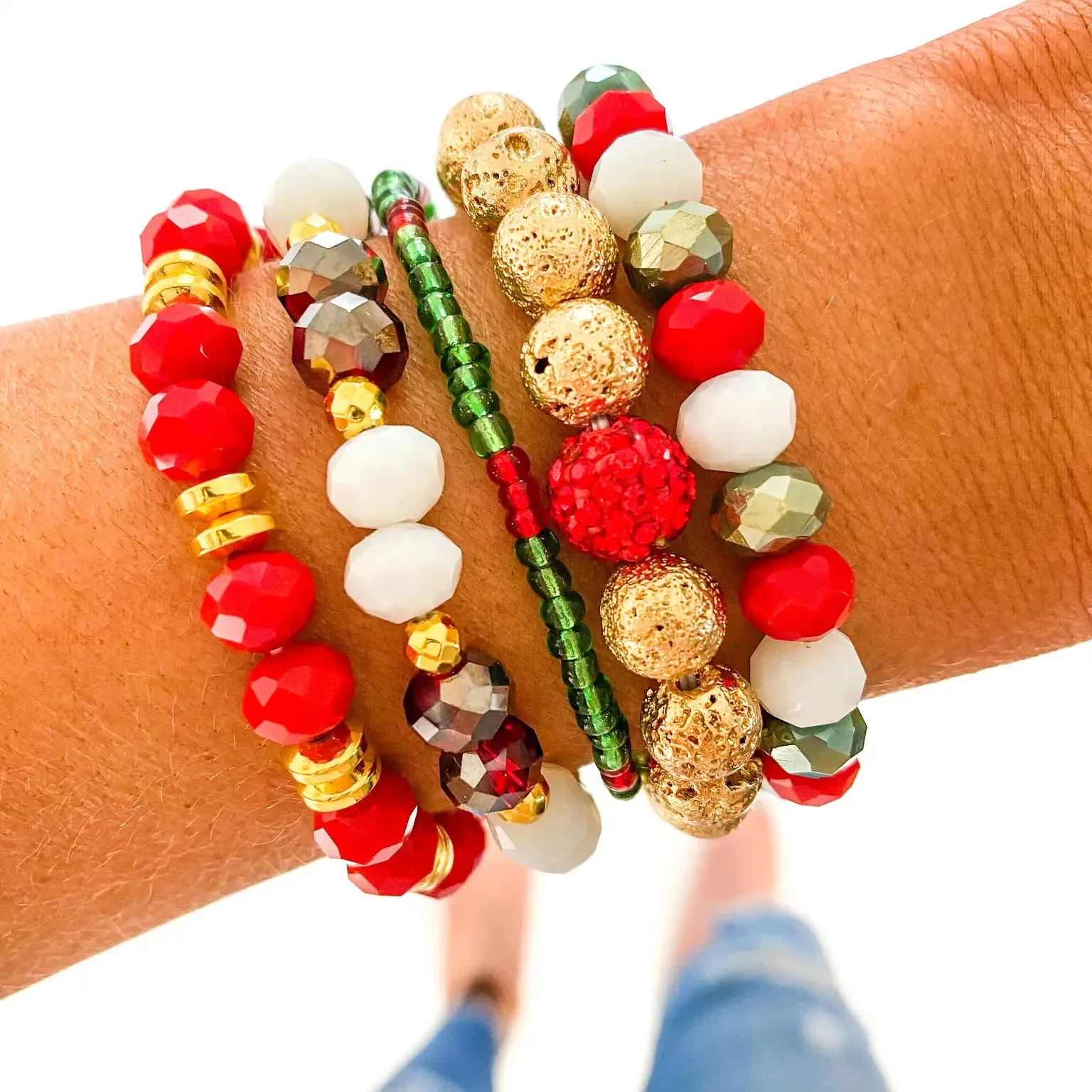 Always Essential Beaded Bracelet Stack