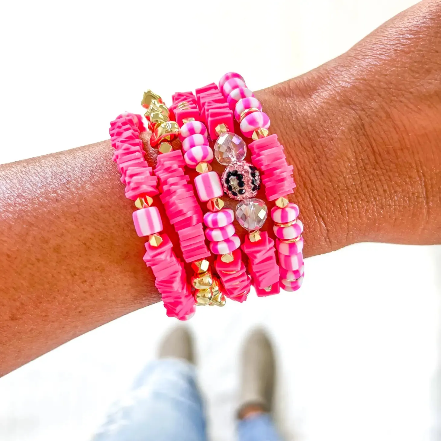 Always Essential Beaded Bracelet Stack