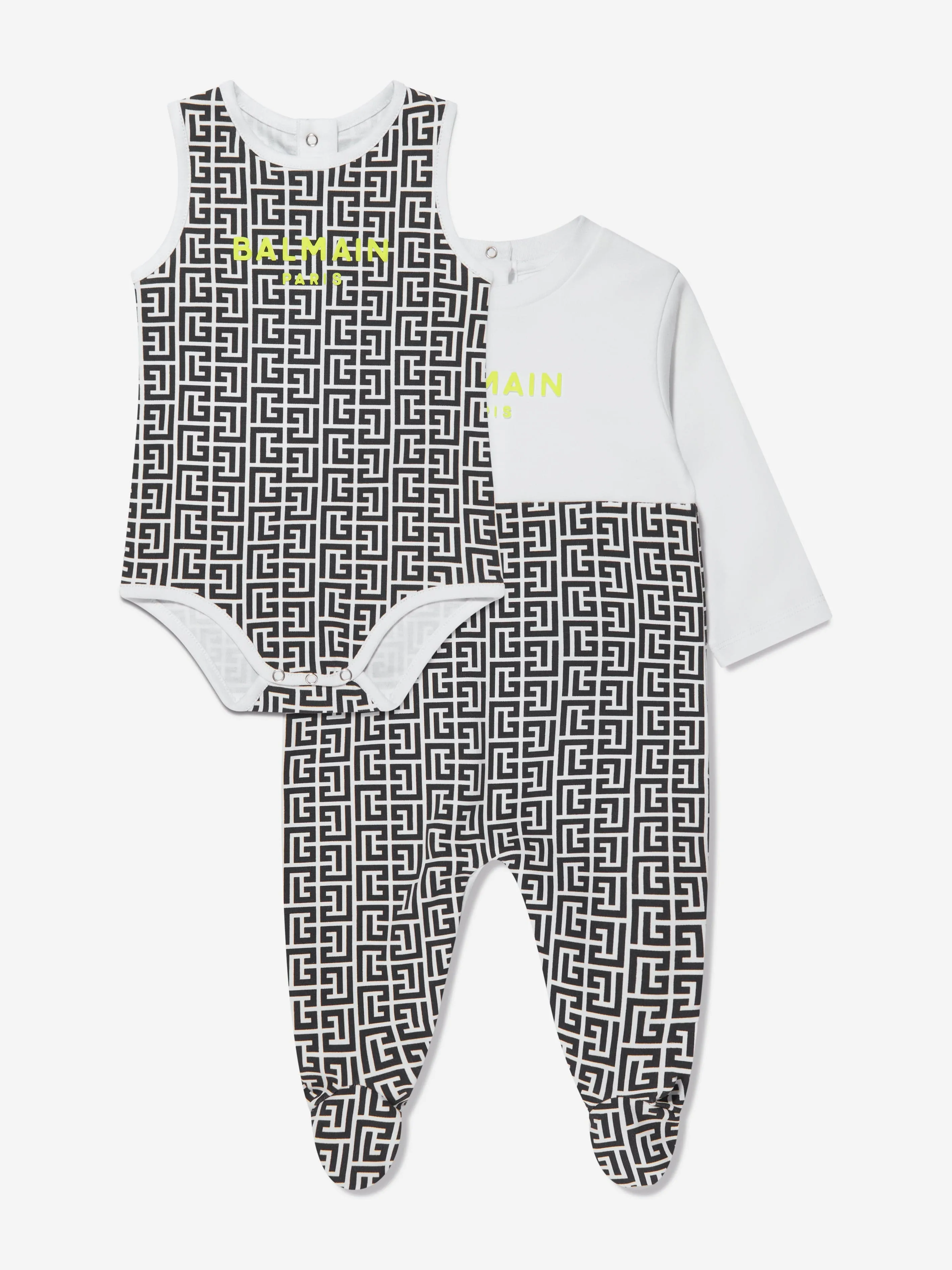 Baby Boys Body And Babygrow Gift in Black