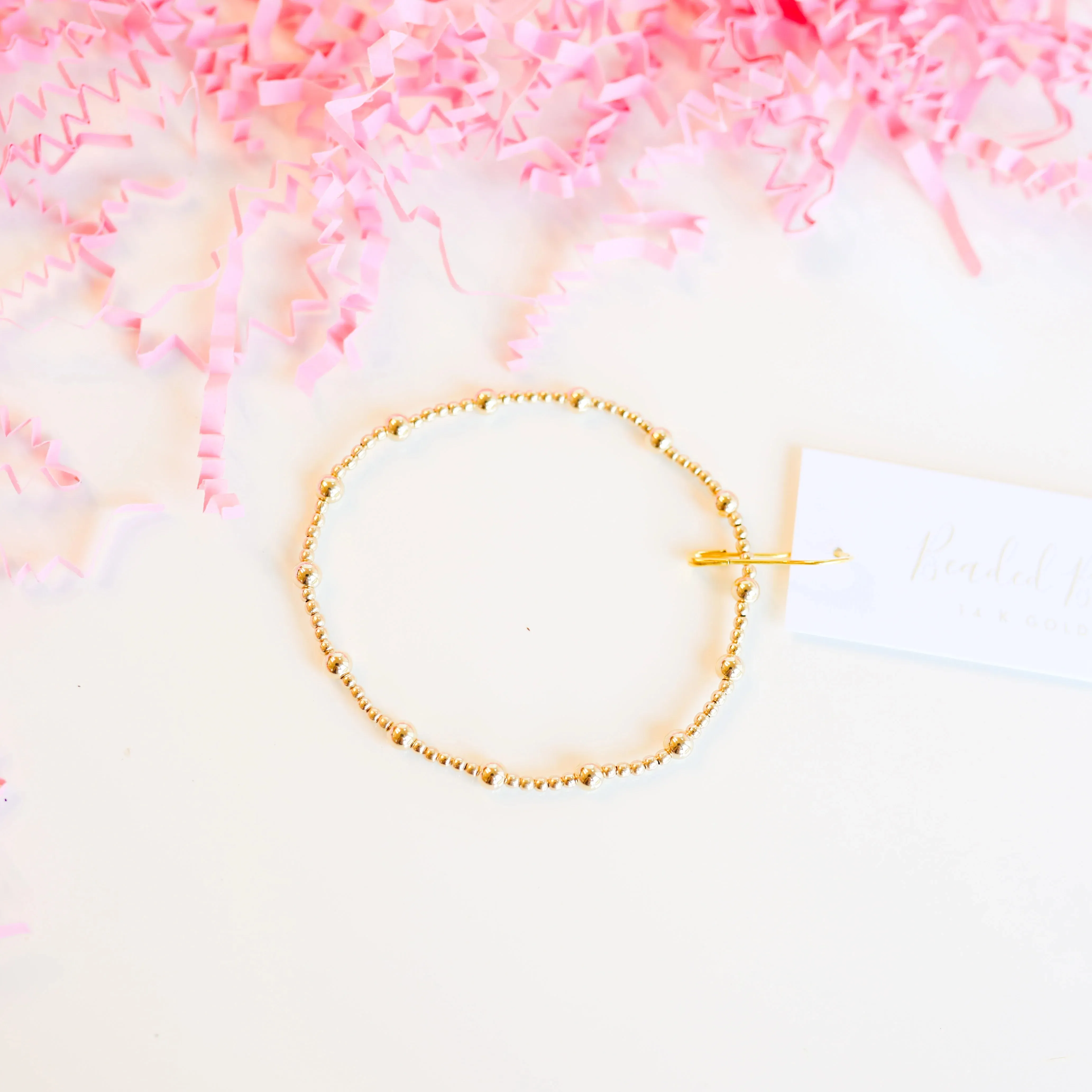 Beaded Blondes | June Bracelet in Gold