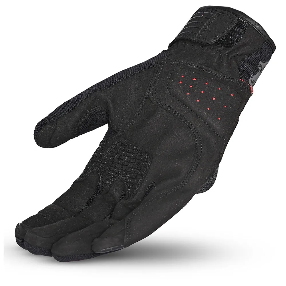 BELA Hero Air  - Summer Mesh Gloves - Black Gray Red