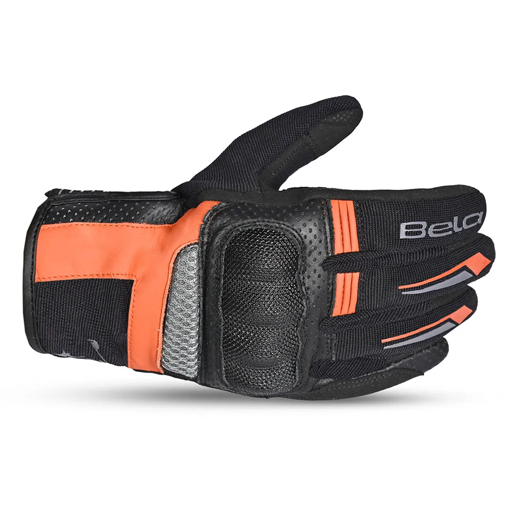 BELA Hero Air  - Summer Mesh Gloves - Black Orange