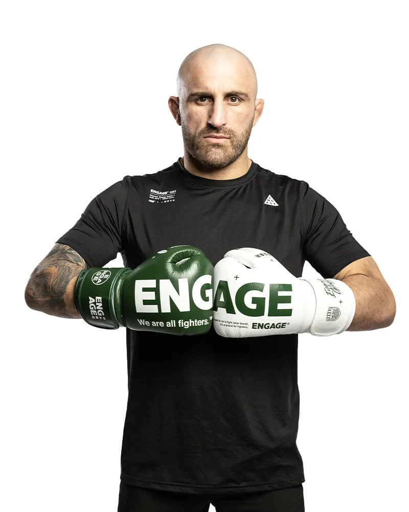 Billboard Boxing Gloves (Green/White)