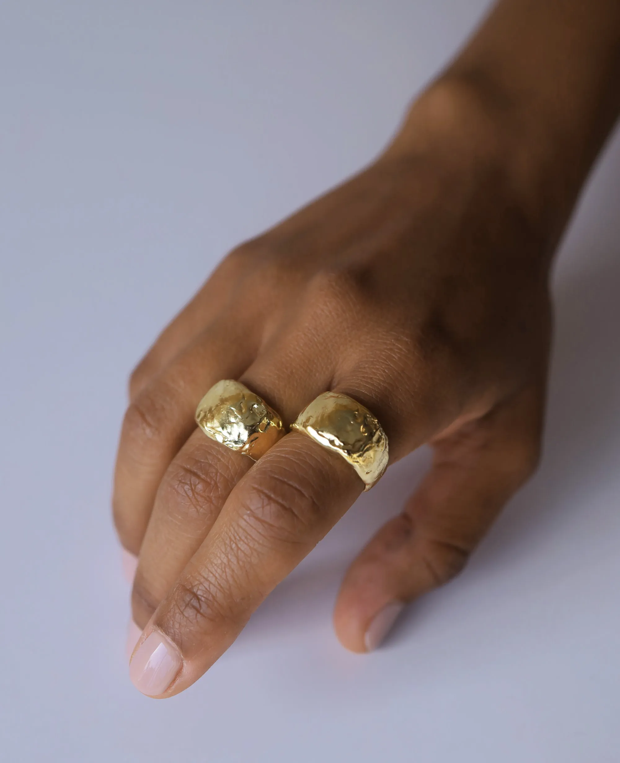 BOULDER SIGNET // golden ring