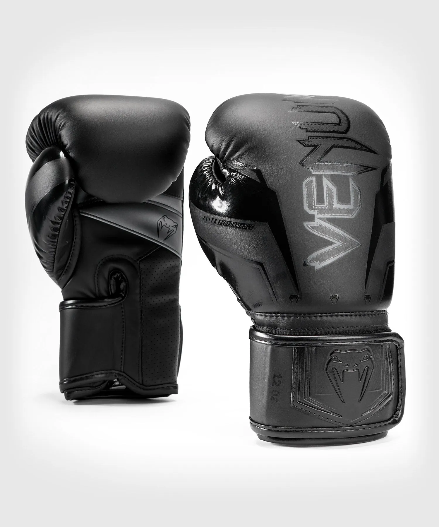 Boxing Gloves Elite Evo Venum - Black/Black