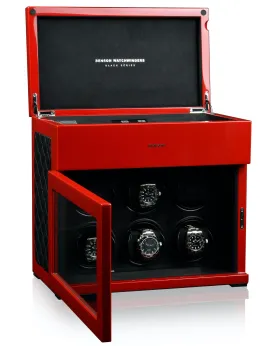 BSN Watch Winder Black Series 6.16 LE Red/black leather