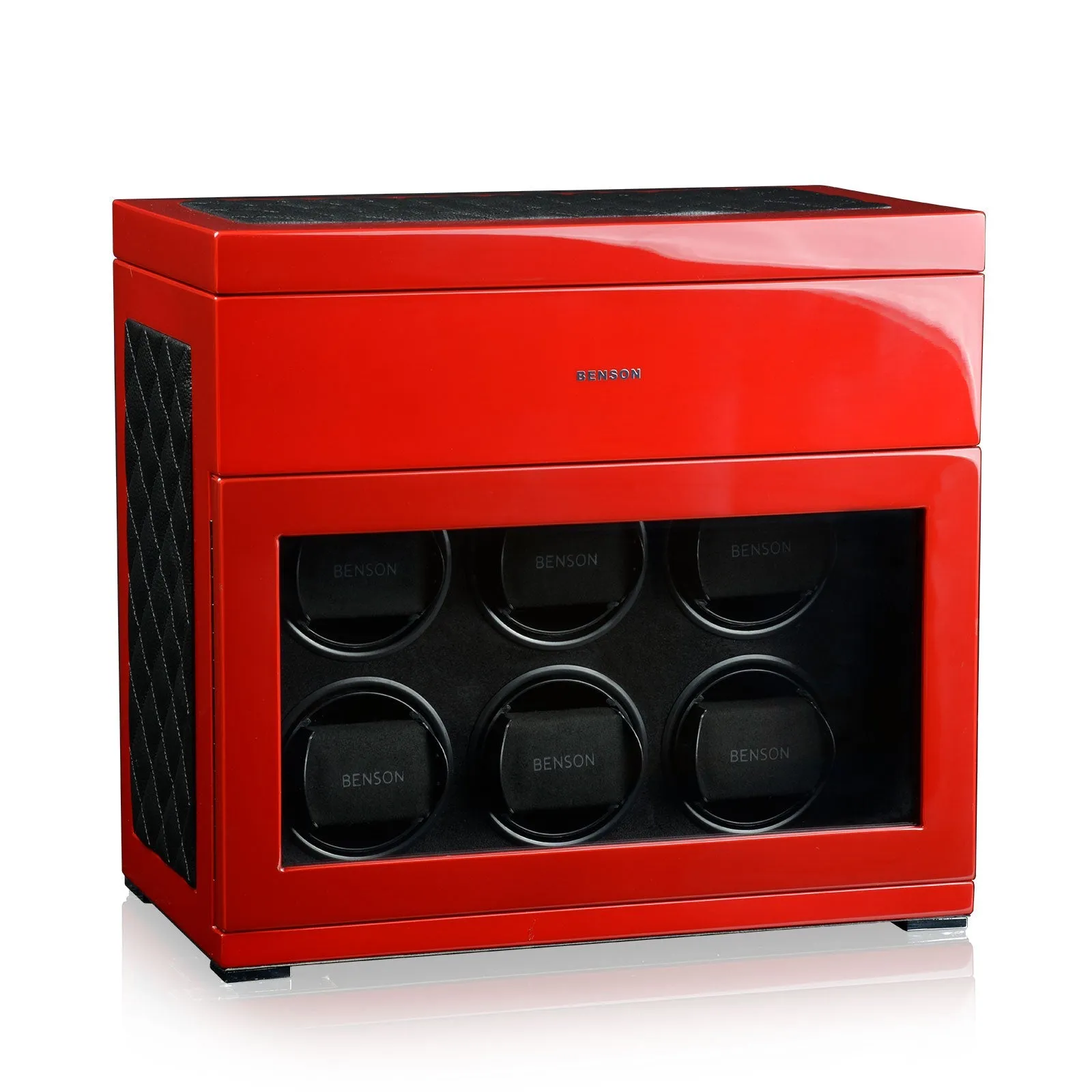 BSN Watch Winder Black Series 6.16 LE Red/black leather