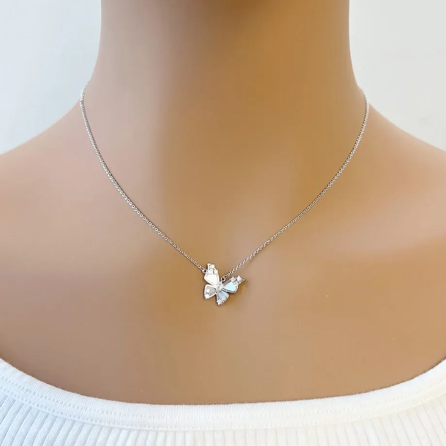 Butterfly Mother of Pearl Necklace