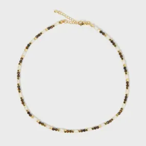 Dante Pearl Tiger Necklace