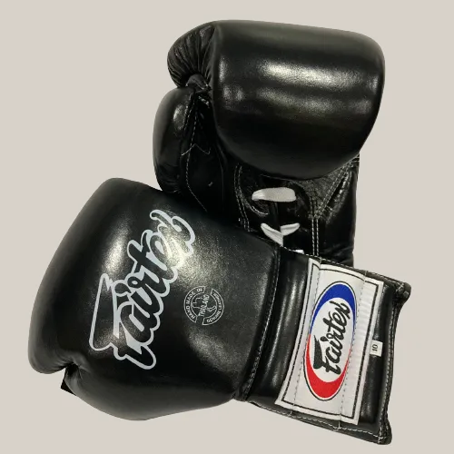 Fairtex Boxing Gloves BGL7 Black PRO TRAINNING