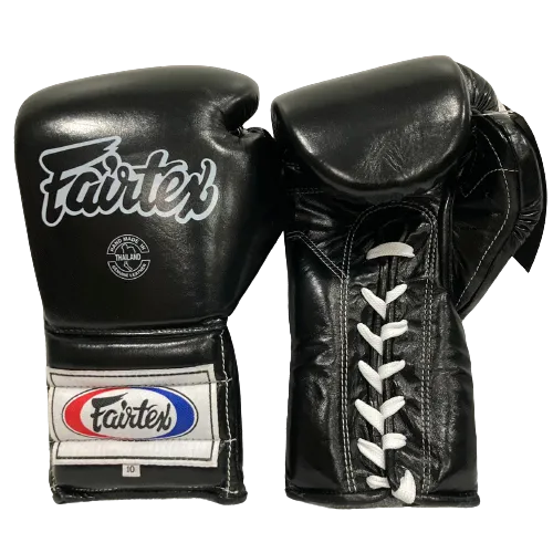 Fairtex Boxing Gloves BGL7 Black PRO TRAINNING