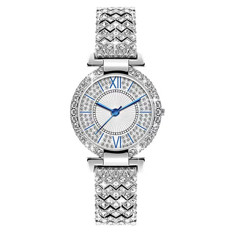 Full Diamond Ladies Watch Women's Watch Quartz Watch Bracelet Watch