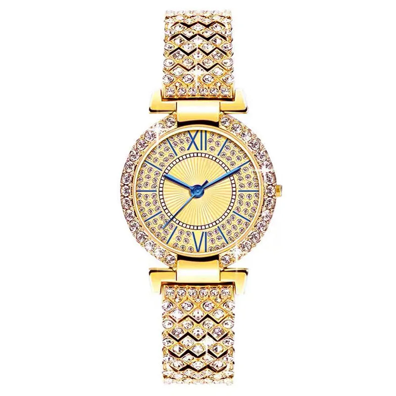 Full Diamond Ladies Watch Women's Watch Quartz Watch Bracelet Watch