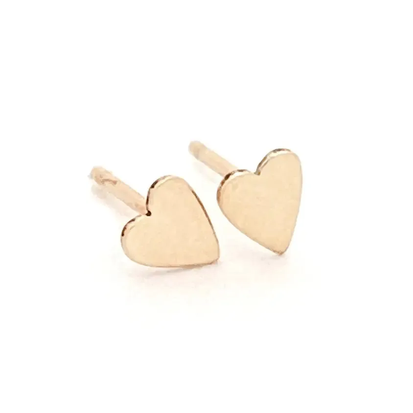 Heart Stud Earrings