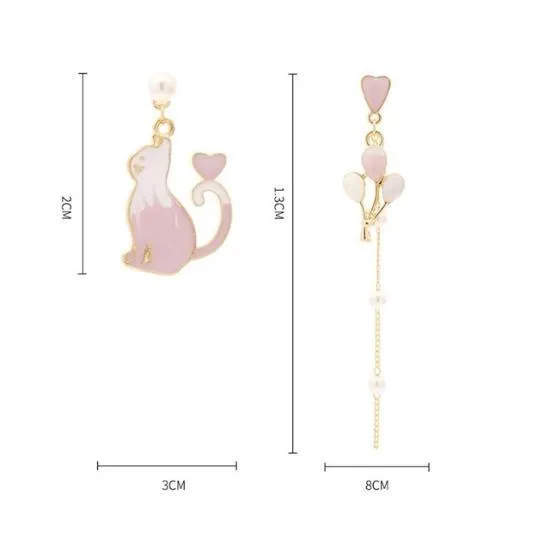 Kawaii Neko Earrings