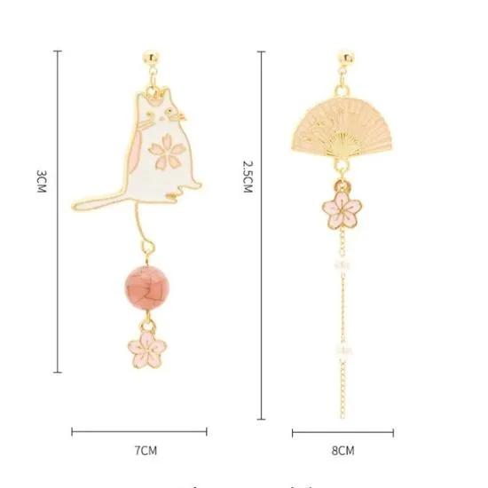 Kawaii Neko Earrings