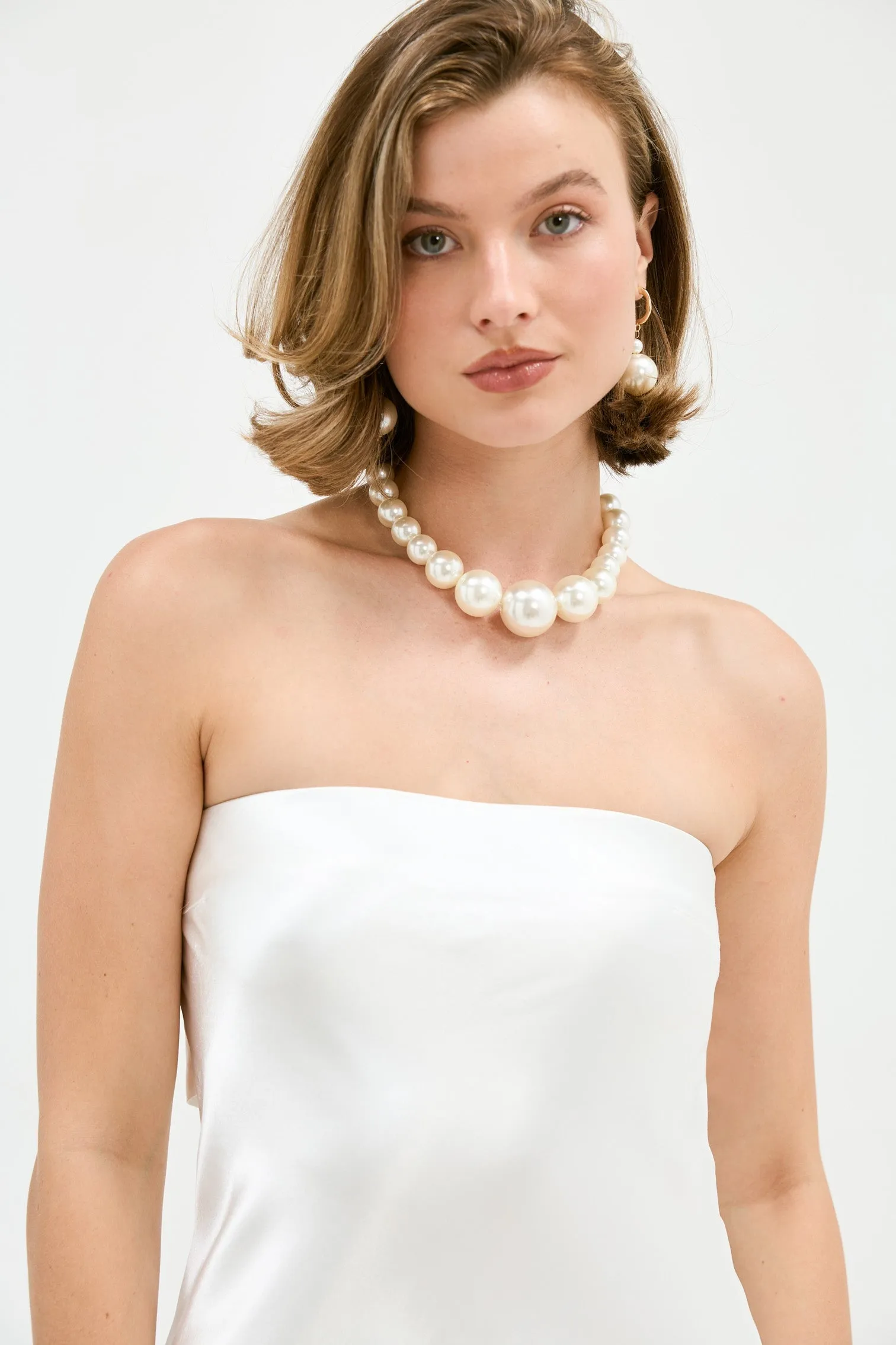 Madeline Necklace - Pearl