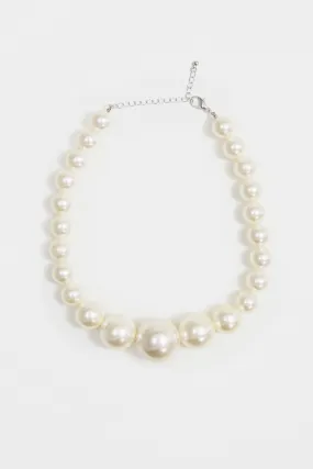 Madeline Necklace - Pearl