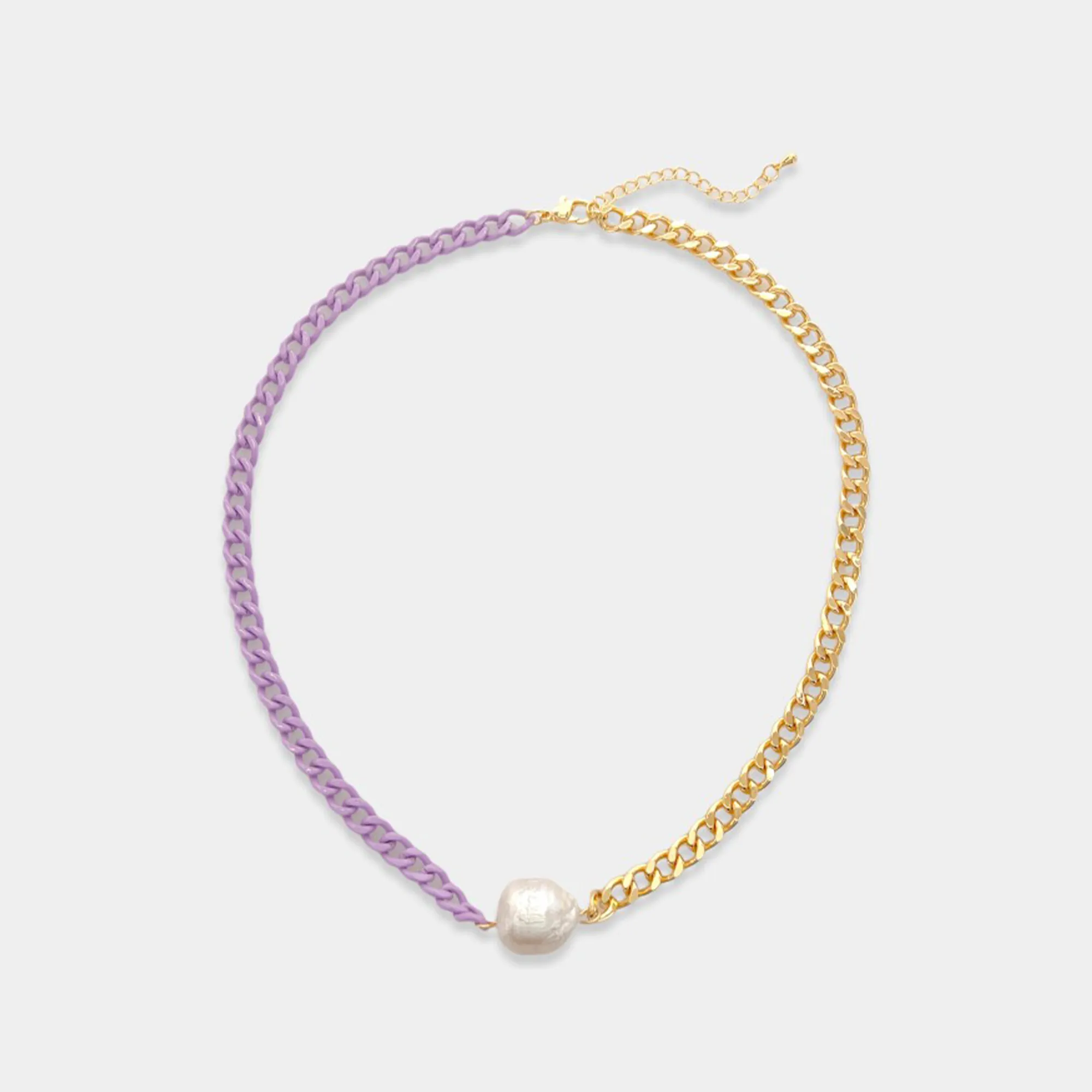 OB Half Enam Pearl Neck