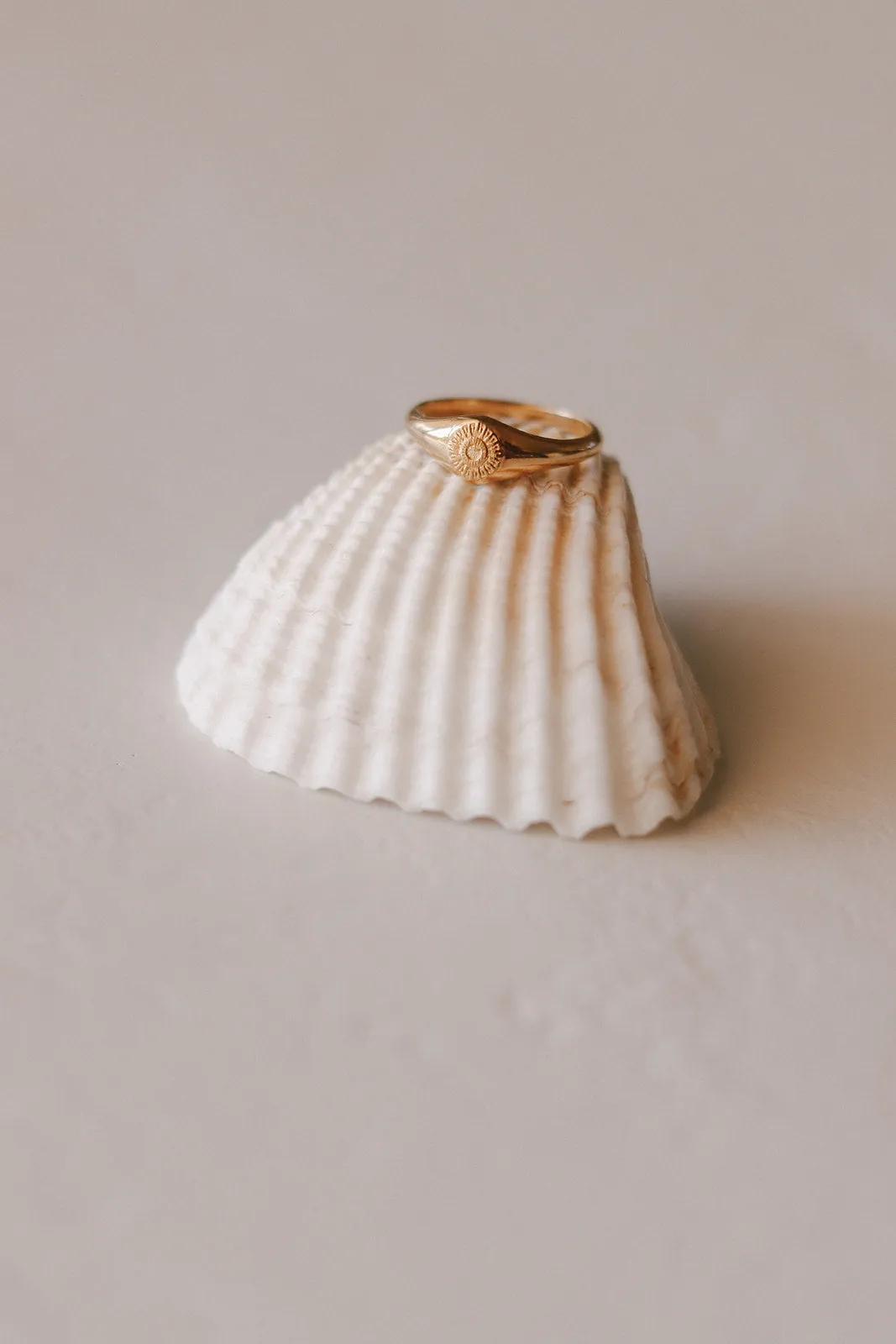 Ocean of Grace Ring in Vermeil