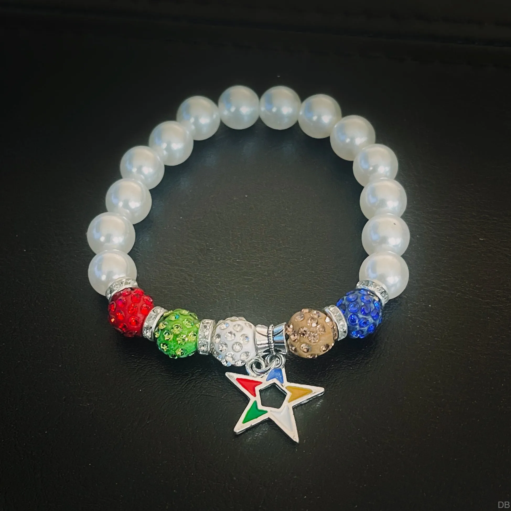 OES Order of the Eastern Star Bracelet | 10mm | Star 1