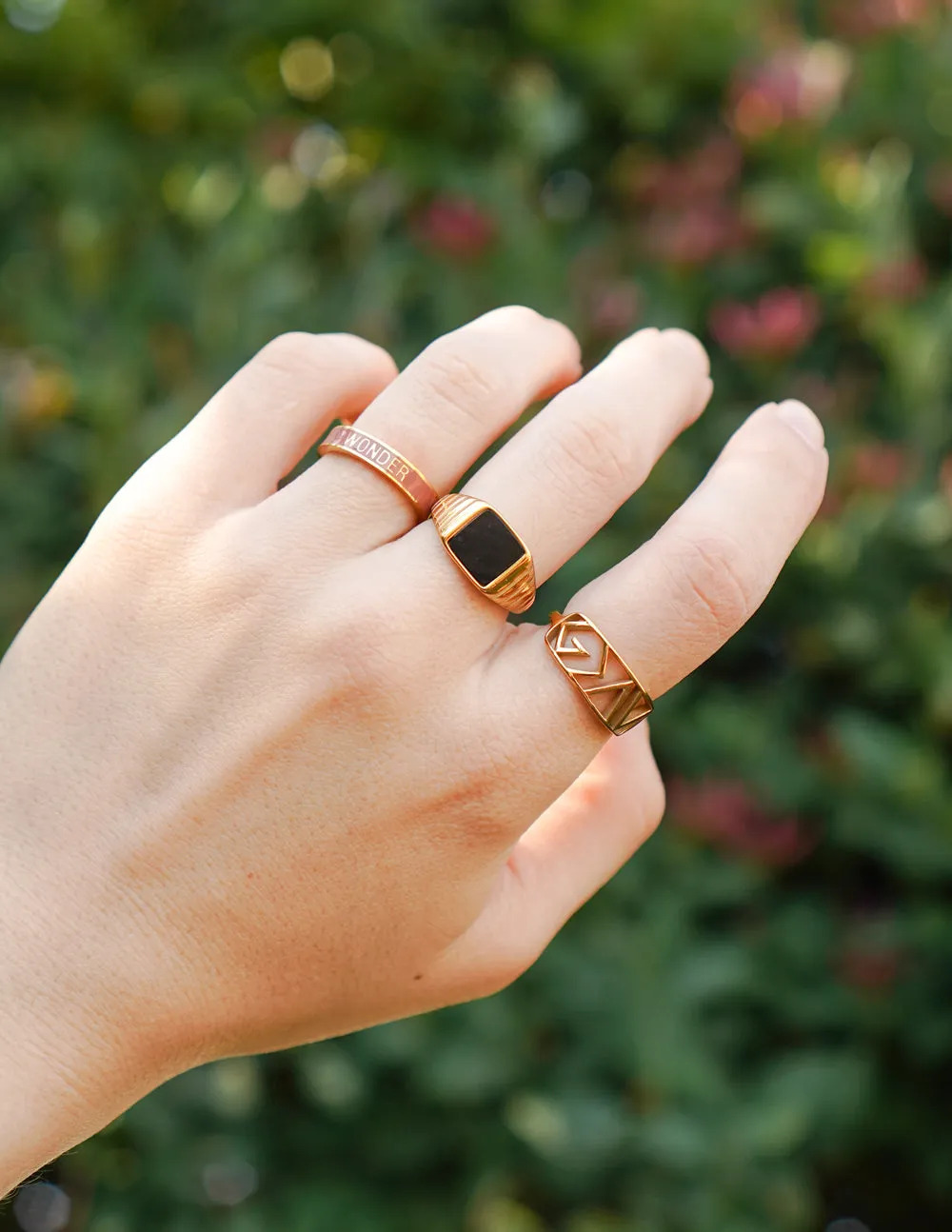 Onyx Signet Ring