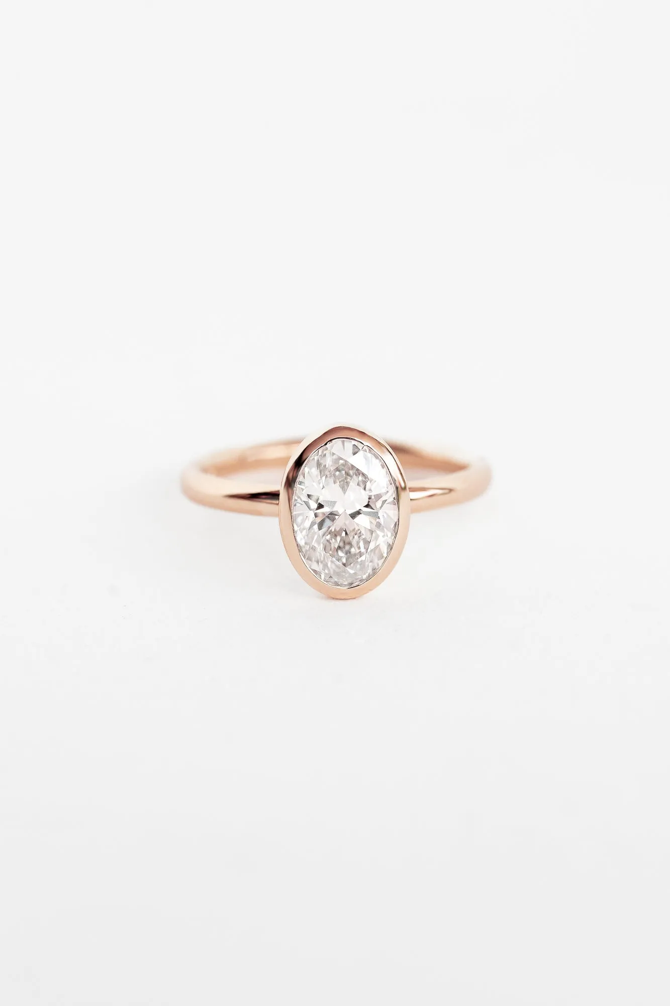 Oval Aura Ring with 1.91ct Lab Diamond