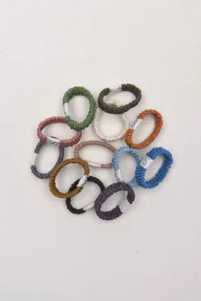 Plant-dyed Silk Hair Tie Minis