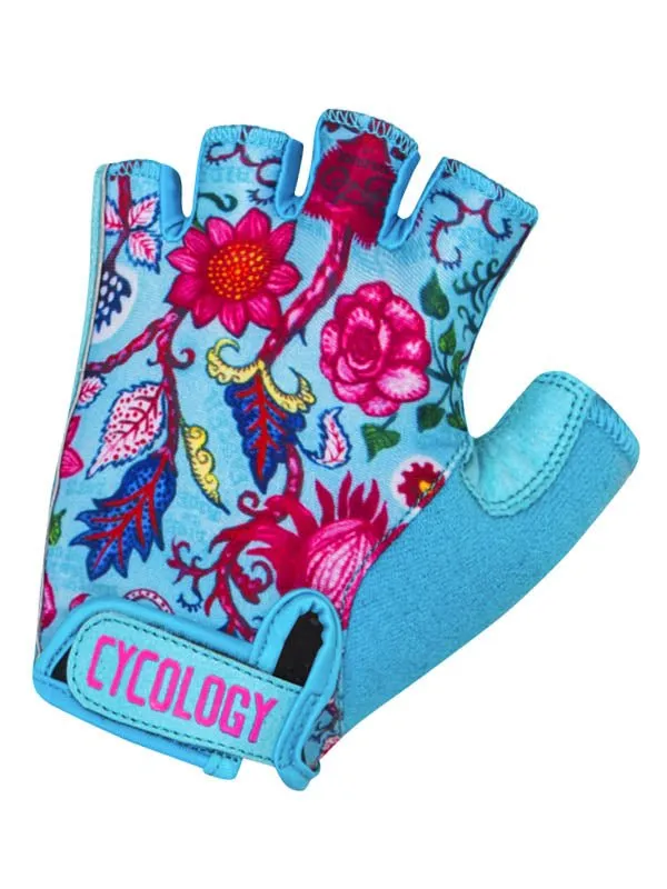 Secret Garden Cycling Gloves