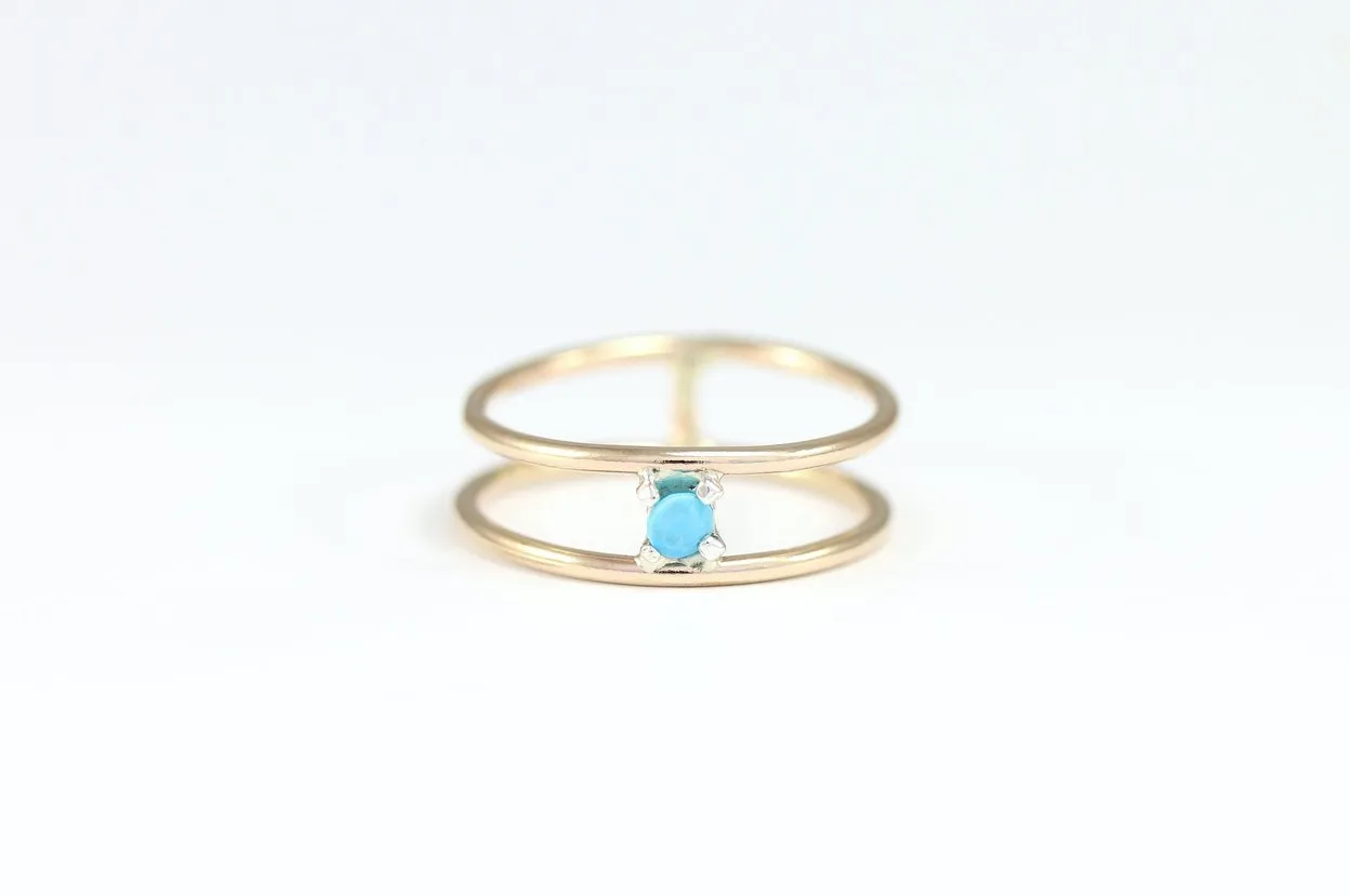 Sloane Parallel Gem Ring