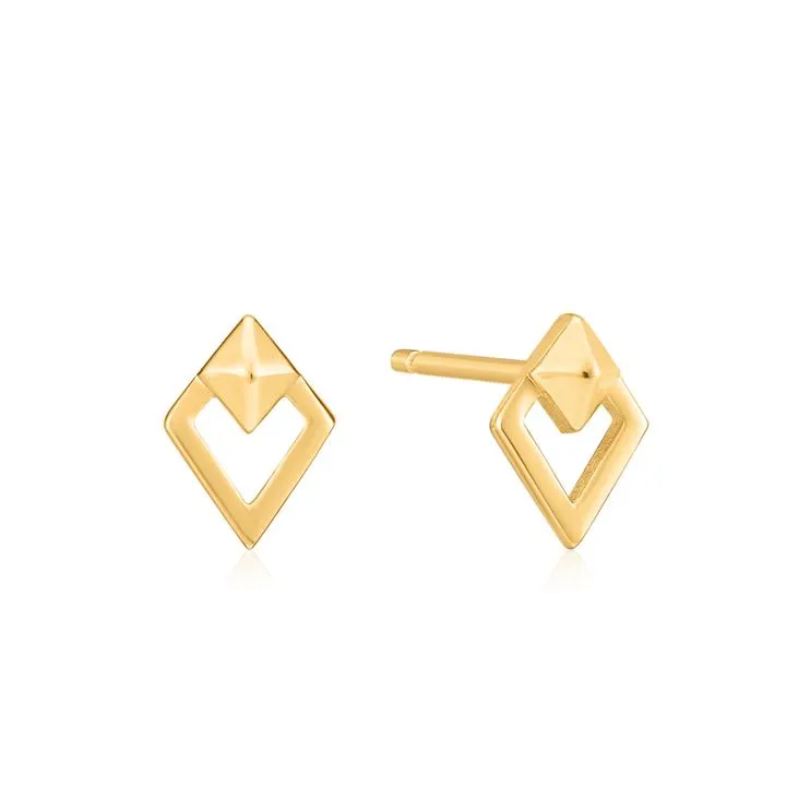 SPIKE IT UP SPIKE DIAMOND STUD EARRINGS