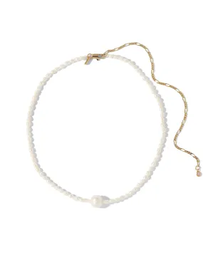 The Fleur Pearl Choker