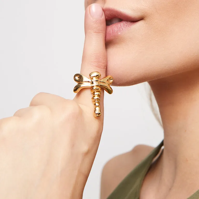 UNOde50 Dragonfly Ring